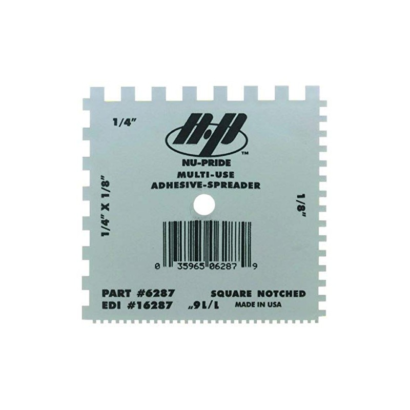 Qlt By Marshalltown 6287 Plastic Notched Spreader