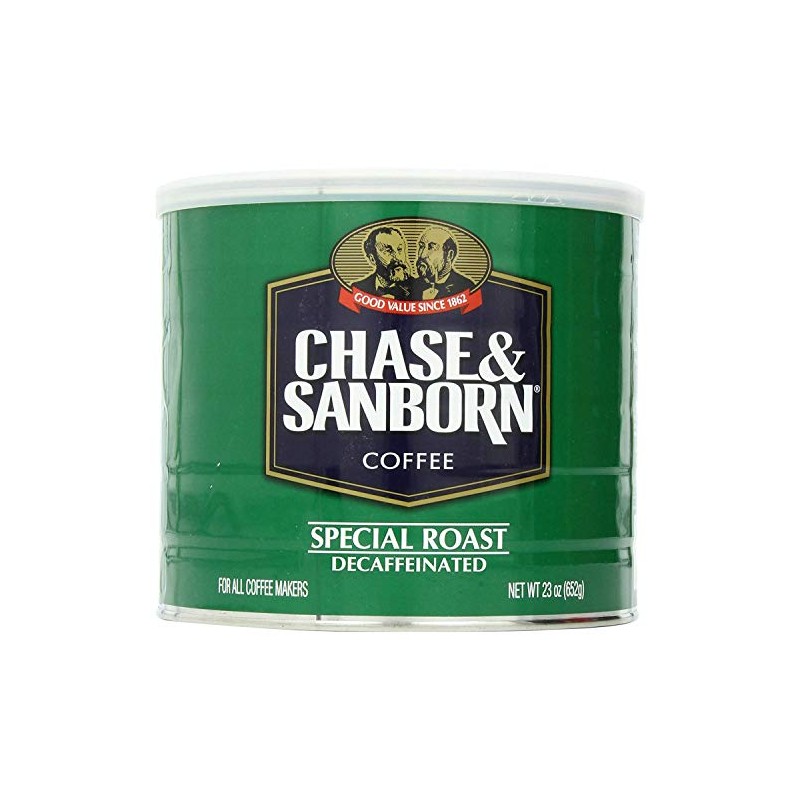 Chase & Sanborn Coffee, Special Roast Decaf Ground Coffee, Medium