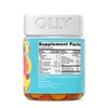 OLLY Essential Prenatal Gummy Multivitamin, Folic Acid, Vitamin D, Omega