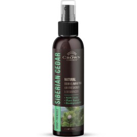 The Crown Choice Natural Cedar_Oil Spray (1PK) — Non Toxic Essential Air Freshener Spray for C...
