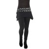 PUREWONDER Cacheur sk22 Women's Lace Wrap Skirt Kidney Warmer, Black