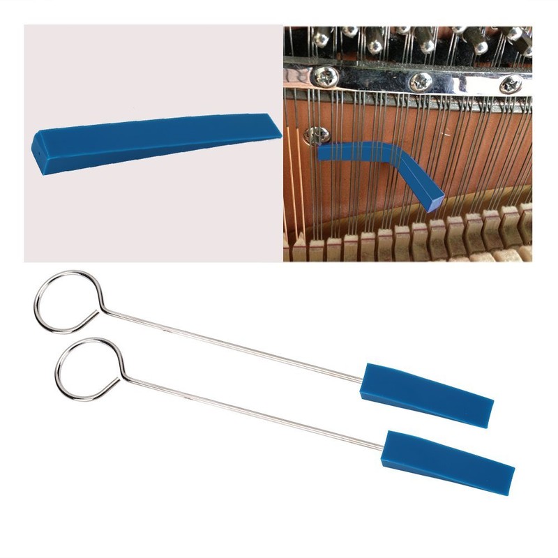 Piano Tuning Set, Professional 6-Piece with Long Dampers, Short Dampers