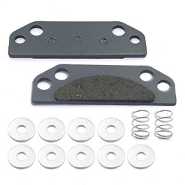ASTROSYNC Parking Brake Pads Kit with Shims & Springs Fit for Polaris Ranger 500 700 800 900 Diesel EV Replace 2203148 2203147