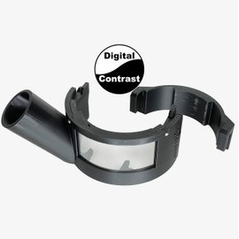 DigitalContrast Hose Adapter, Fits DeWalt DWP611 Corded Router, Large Window