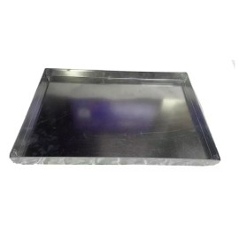 tinman HVAC DRAIN PAN 18 X 38 X 2 GALVANIZED 26 GAUGE SHEET METAL
