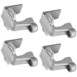 Boat Bumper Clips, Pontoon Boat Fender Clips for Docking, Pontoon Boat Square Rail Fender Clips Work with Pontoon Bumpers for Docking boataccessories - Colour: 4 Pack