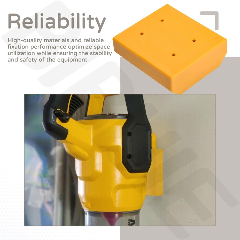 BIBIJIE Wall or Stud Hanger for Dewalt 60V Flexvolt Leaf