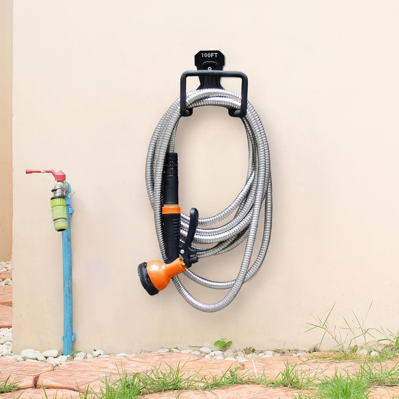 Besiter Garden Hose 100FT Stainless Steel Water Hose with 10