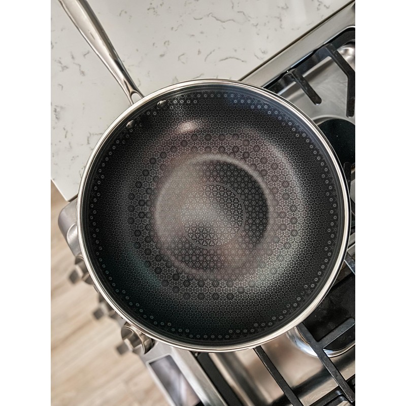 Black Cube CeramicQR Cookware Made in France Quick Release Wok,