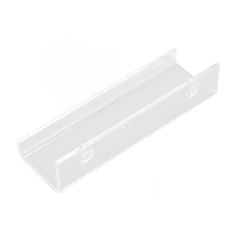 6 Pcs Acrylic Record Shelf Wall Mounted Clear Vinyl Record