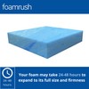 FoamRush 1" x 25" x 26" Gel Memory Foam Only