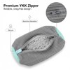 Corduroy Shoe Washing Bag with YKK Zipper for Washer and