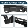 TUCKBOLD 1 Pair Front Driver and Passenger Side Hood Hinge