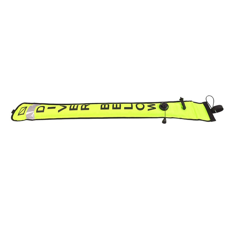 High Visible Inflatable Scuba Diving SMB Surface Signal Marker Buoy(Fluorescence