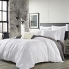 City Scene Courtney Comforter Set, King, White