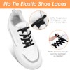 Grevosea No Tie Shoelaces for Adults, Elastic Shoe Laces for
