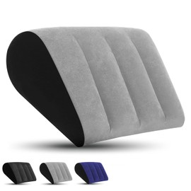 Inflatable Pillow Portable Wedge Pillow Minimalist - Reduces Waist Pressure Lightweight Leg Cushion for Sleeping, Leg Raiser, Use in Bed, Camping, Outdoor Foldable Hammock Cushion