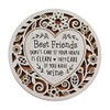 History & Heraldry Woodcuts Sentiment Wooden Coaster Gift Idea Best