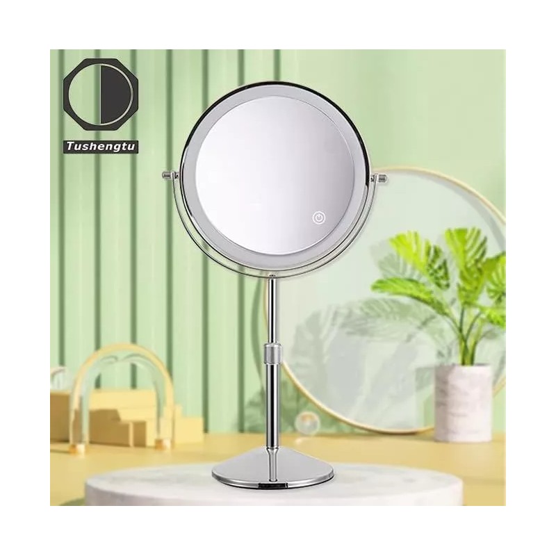 Tushengtu 8 Espejo De Maquillaje Con Luces Y Led De