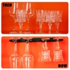 Wenqik Wall Mounted Wine Glass Rack Stemware Wine Glasses Holder