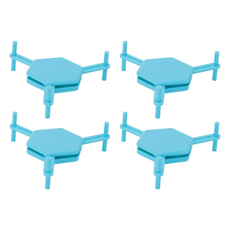 4Pcs Hexagonal Coaster Stylish Adjustable Multipurpose Hexagonal Coasters for Drinks