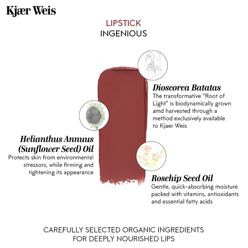 KJAER WEIS Nude Naturally Lipstick INGENIOUS 4.5g