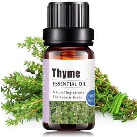 Aceites Esenciales de Tomillo Aromaterapia - Natural 100% de Aceite Esencial Natural Conjunto de Difusores y Humidificadores con Caja de Regalo Exquisita (UVa Natural, 10 ML) (Tomillo)