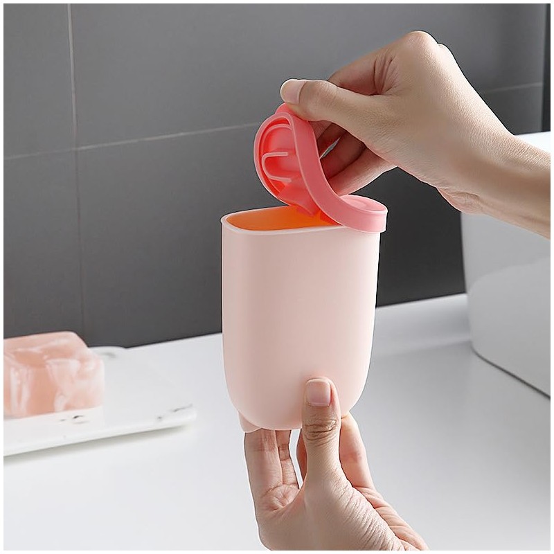 2Pack Cute Travel Soap Box Case, Leak Proof Portable Soap