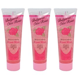 Fluorine-Free Toothpaste, Rose Mint, Toothpaste, Constant Chemistry, Made in Japan, Value Set of 3, 2.1 oz (60 g) x 3