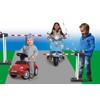 JAMARA 460491 - Traffic Barrier - 12 Piece Mechanical Barrier,