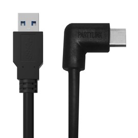 PartyLink 16ft(5m) USB 3.0 Type-C to Type-A Cable | Compatible with Oculus Quest & Quest2 High Speed Data Transfer & Fast Charging | Normal-USB Connection