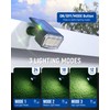AUDERWIN Solar Spot Lights Outdoor Waterproof 2 Pack IP65, 63