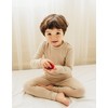 VAENAIT BABY Kids Long Sleeve Modal Sleepwear Pajamas 2pcs Set