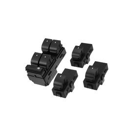 Partuto Power Window Switch 20945129 Power Master Window Control Switch for Chevy Silverado for GMC Sierra 1500 2500HD 3500HD 2007-2013 (Set of 1) Replacement