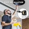 4 Pieces 3 Way Lamp Socket Replacement, Medium Base E26