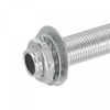 sourcing map 2.4" Lamp Pipe Kit with Lock Nuts Washers