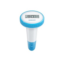 HEIMVERT Wireless Digital Pool Thermometer – Floating, Easy-to-Read Display, IPX8 Waterproof – Indoor/Outdoor Sensor for Hot Tubs, Swimming Pools, Ponds & Aquariums （Only 1 Sensor）