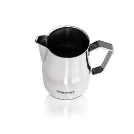 Rocket Espresso 18/10 Stainless Steel Frothing Pitcher | 12oz | (Polished Stainless)
