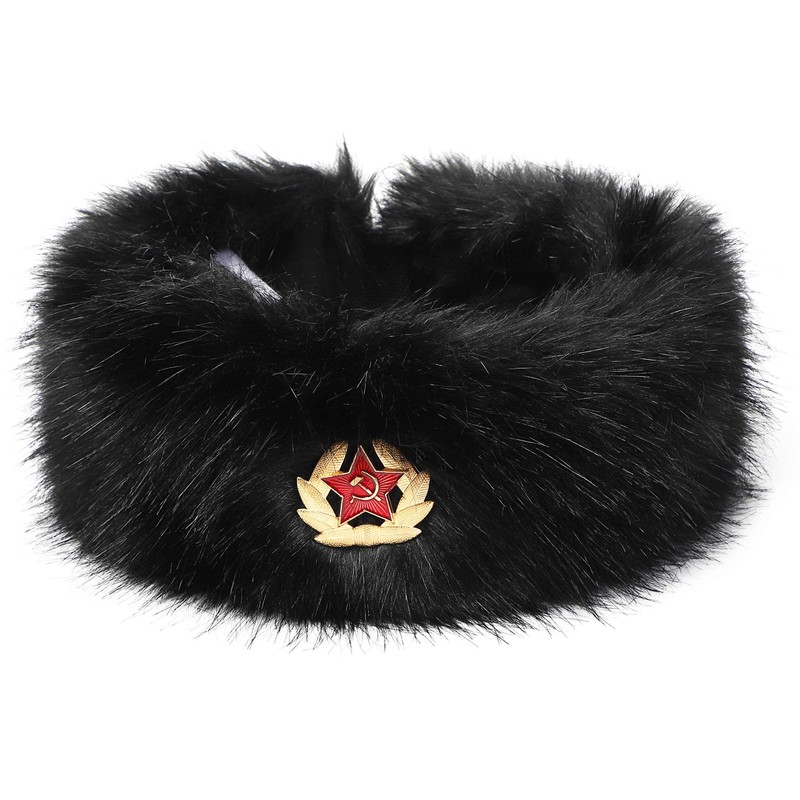 sy soul young Faux Fur Headband with Elastic for Women's