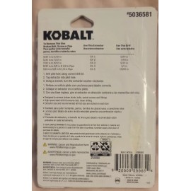 Kobalt 10 Pc Spiral Screw Extractor & Drill Set with HSS Drill Bit