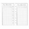 SinnWunder® Habit Tracker Lists for One Year Fits 6 Ring