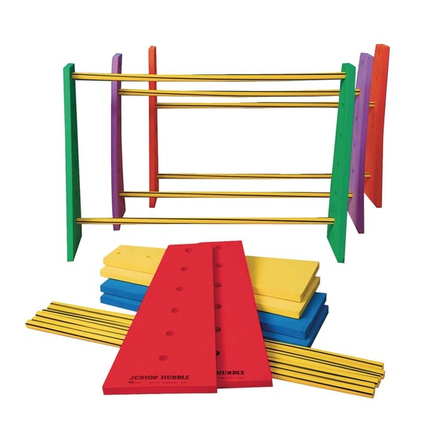 S&S Worldwide Adjustable Height Hurdles. Great for Field Day, PE