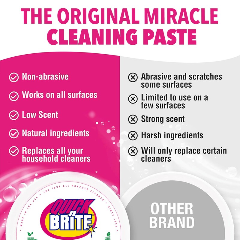 Quick 'n Brite Eco-Friendly Cleaning Supplies Kit - All Purpose
