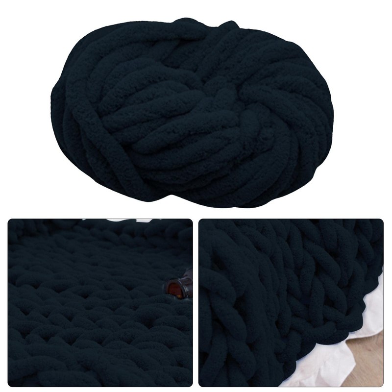 Chenille Wool Yarn Chunky Braid Cotton Yarn Supre Large for