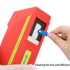 Red Optical Fiber Cleaning Box Compact Lightweight SC FC LC