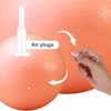 Xinjoduz Pack of 4 Air Plugs for Gymnastics Ball, Replacement