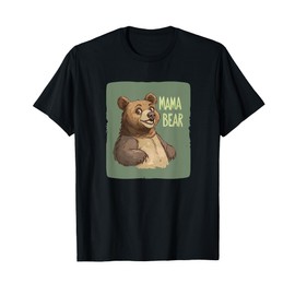 Iconic Mama Bear with Costume Speech T-Shirt