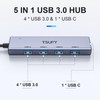 USB 3.0 HUB, TSUPY USB Splitter with 5 USB Ports