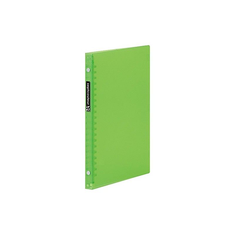 Maruman F083B-03 Loose Leaf Binder, A5, Septocrulle, 20 Holes, Green