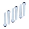 GT BRIDGE PINS-WH/BLK-SET/6 -BP6WH